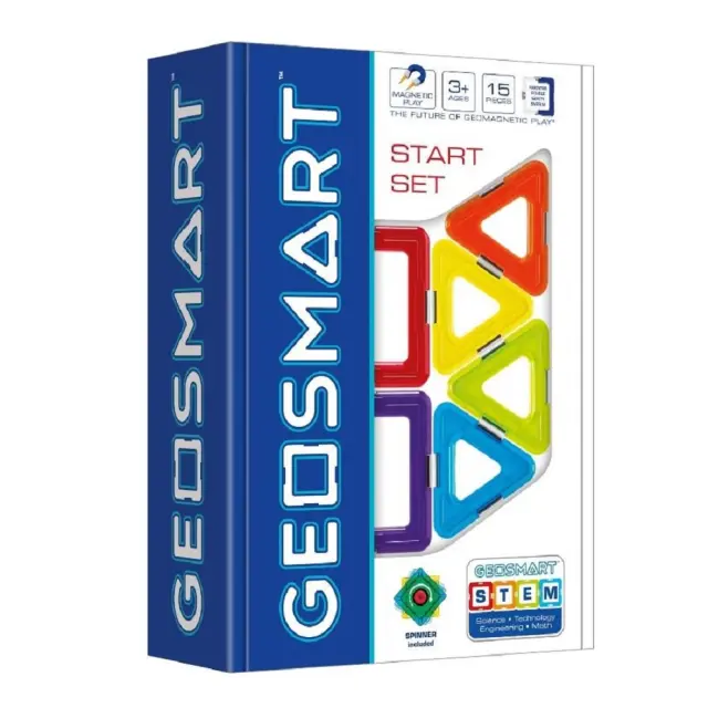 GeoSmart Μαγνητικό Παιχνίδι Κατασκευές με μαγνήτη Start Set 15 τεμ (3+ ετών) 250463