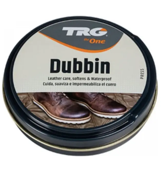 TRG Dubbin Λίπος για Δέρματα μαύρο 125ml