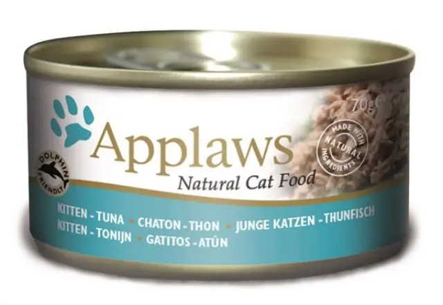 Applaws Wet Cat Food 70 g Kitten Tuna 171036 Pet Supplies