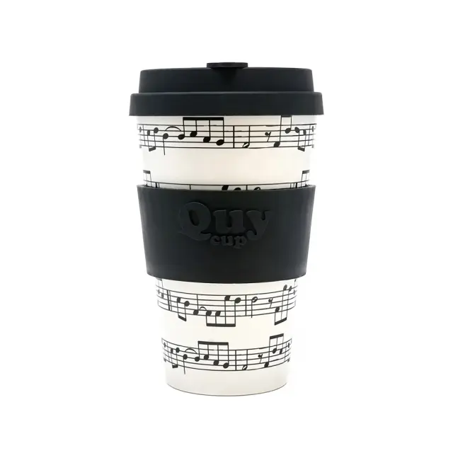 Quy Cup Επαναχρησιμοποιούμενο (R-Pet) Ποτήρι 400ml: Music