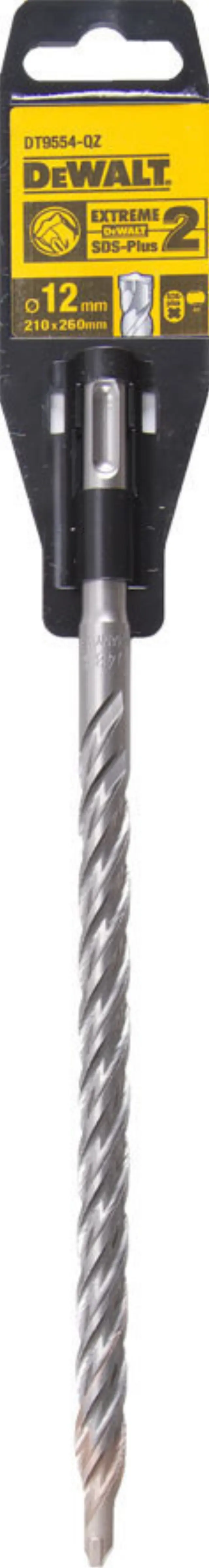 XLR Extreme 2 SDS Plus Drill Bit 12 x 260mm DT9554-QZ DeWALT