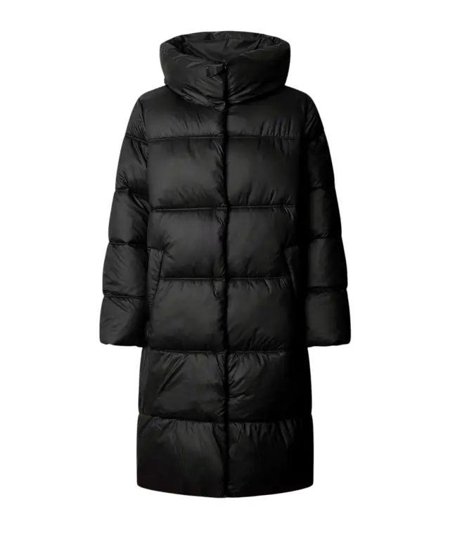 Pepe Jeans - Γυναικείο Μακρύ Μπουφάν Lauren Long PL4024543-999 Μαύρο