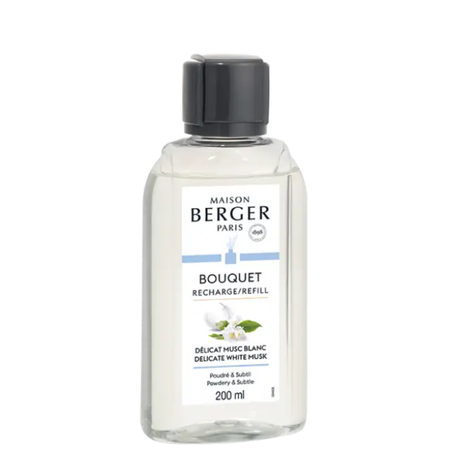 Maison Berger Paris Bouquet Diffuser Refill Υγρό Αναπλήρωσης για Δοχείο Αρωματισμού Χώρου Delicate Musk 200ml