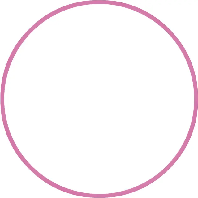 AMILA Χούλα Χουπ HQ 80cm - Φ19mm - 330gr, Ροζ (98816)