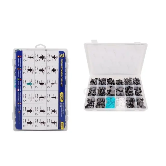 Rchang Πλαστικά κλίπς αυτοκινήτου Universal 299τμχ - Push Retainer Clips Kit 101293