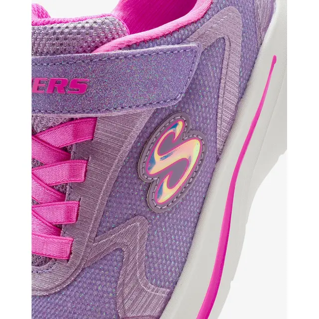 Skechers Gore and Strap Sparkle Wave92 (PS) (303557L-LAV) - Μώβ - 34 3