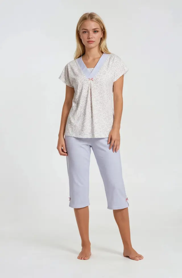 S958 - Type - PYJAMA PETIT FLOWER - M