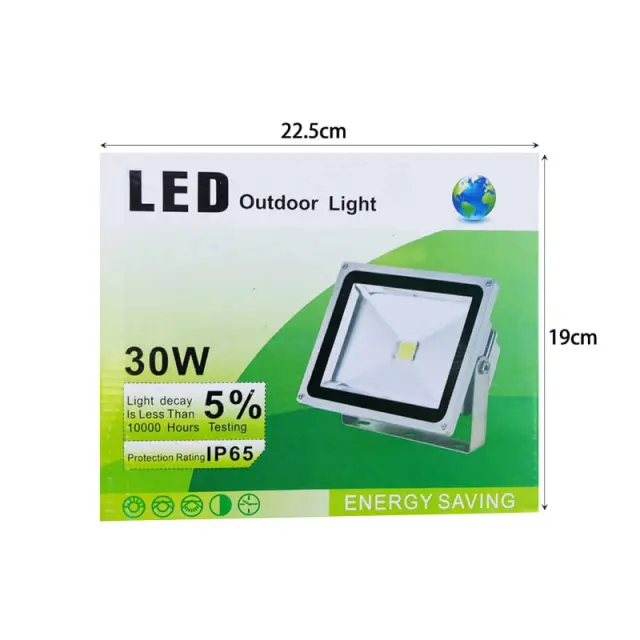 Προβολέας τοίχου IP65 Ισχύος 30W - LED outdoor lights 15592 3