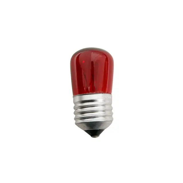 Λάμπα Νυχτός 5W E27 Κόκκινη 2Τμχ Blister