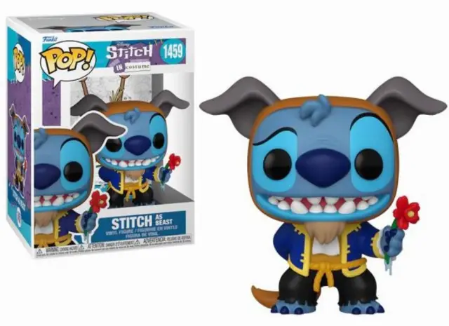 Funko Pop! Disney: Stitch in Costume - Stitch as Beast #1459 Figure