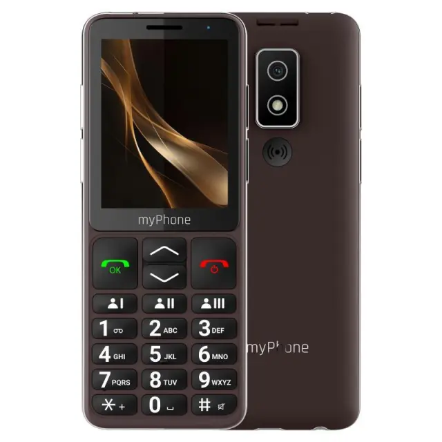Κινητό Τηλέφωνο myPhone Bueno LTE Praline Collection Καφέ N70653