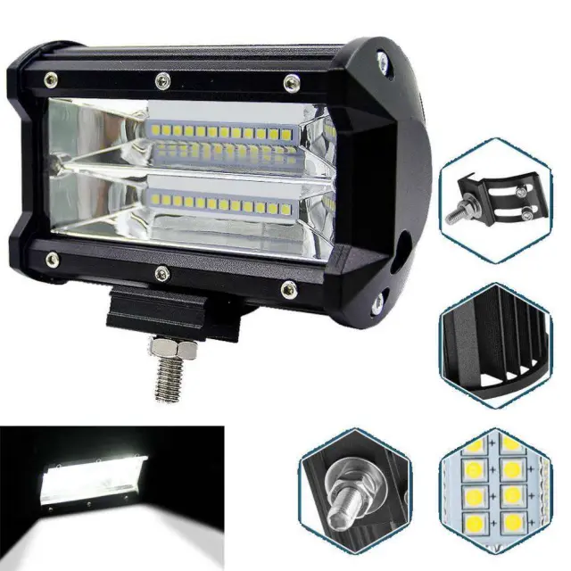 Led αδιάβροχος προβολέας μπάρα 72W 10-48V 1τμχ 2