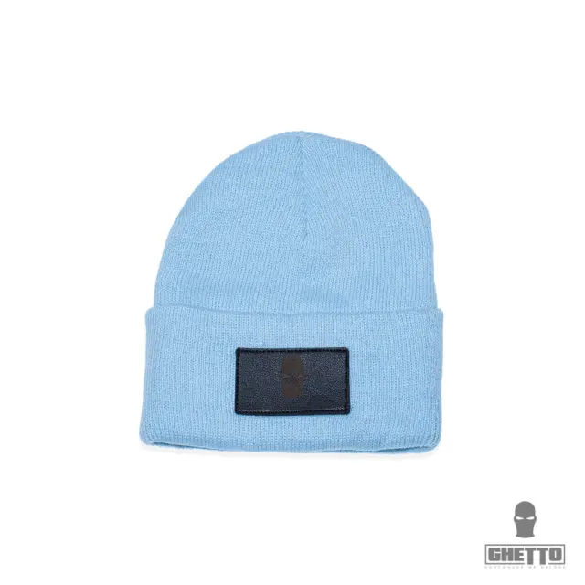 Ghetto Mask Soft Winter Beanie Somewhere We Belong | Unisex Streetwear Beanie Blue