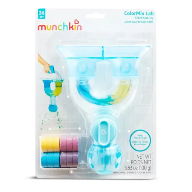 Munchkin Colour Mix Lab Παιχνίδι Μπάνιου 36m+, 1τεμ
