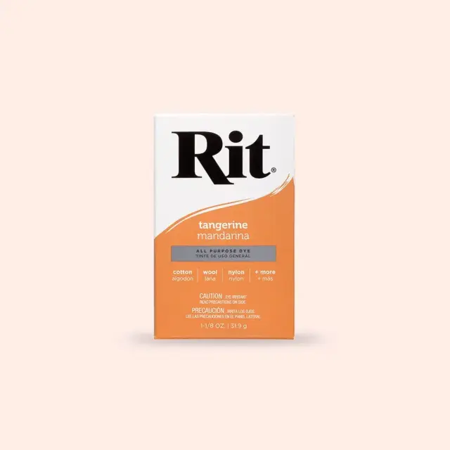 Rit Dye Powder All-Purpose Βαφή Υφασμάτων – Tangerine 31,9g 2