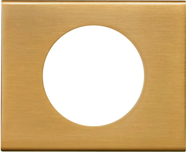 Plate Bronze, IP20, IK04, 8.5 mm, 82 mm, 1-Gang