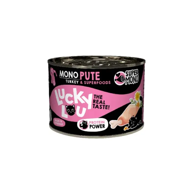Lucky Lou SuperMono Γαλοπούλα (με Ιπποφαές & Καλέντουλα) 200gr