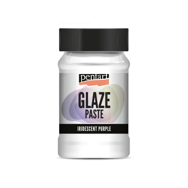 Glaze paste Pentart, Ιριδίζον μωβ, 100ml
