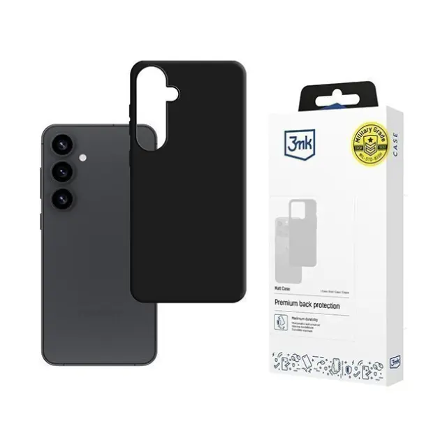 3mk Θήκη Κινητού Samsung Galaxy S25 Matt Black