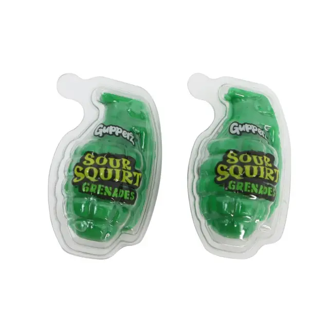 Gupperz Sour Squirt Grenades Peg Bag 72gr 2