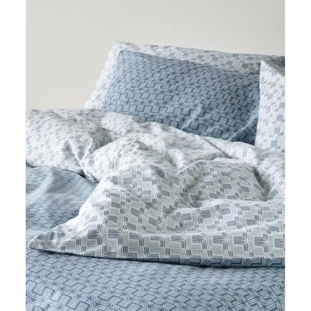Κουβερλί Μονό Kentia Kivo Blue- White 160x240 2