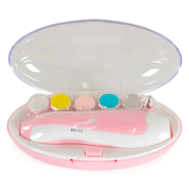 Cangaroo Ηλεκτρική Λίμα για Βρέφη και Ενήλικες Nailina pink 3800146273026 3