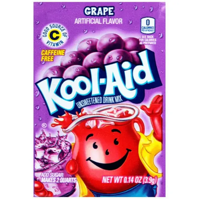 Kraft Kool-Aid Drink Mix Powder Grape 3.9gr