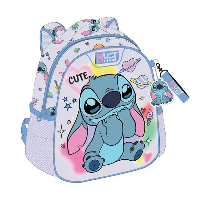 Must Σχολική Τσάντα Πλάτης Νηπίου 2 θήκες Stitch Cute (000565772)