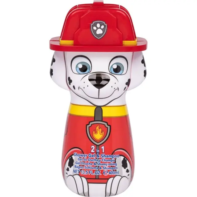 Paw Patrol Marshall 2σε1 Αφρόλουτρο & Σαμπουάν – Καθαριότητα & Διασκέδαση για Παιδιά 400ml