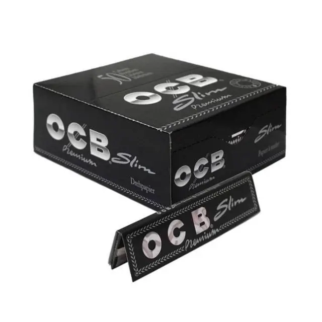 OCB Premium Χαρτάκια - Μαύρο - King Size Slim 2
