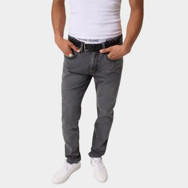 Τσάντα Guess Jeans M6YA1CD1244_NEGCG3 Γκρι - W31 L34 2