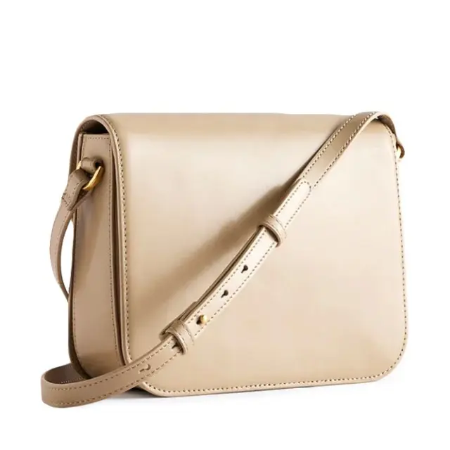 Γυναικεία Τσάντα Χιαστί Ted Baker Kkayli Polished Leather Satchel Bag 276340-TAUPE Μπεζ - One Size 2