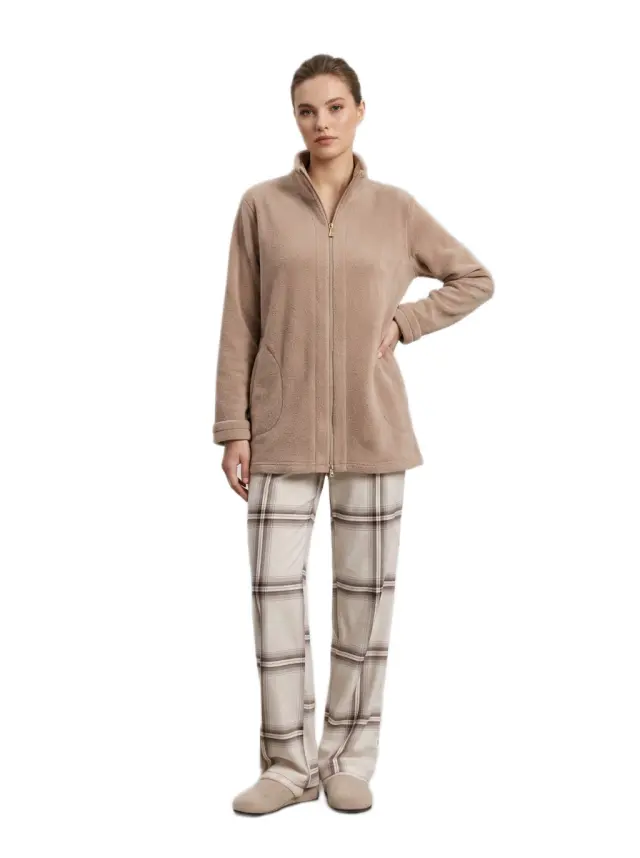 Harmony γυναικεία ρόμπα fleece 411702-1