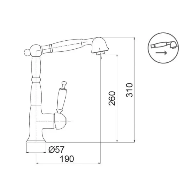 Μπαταρία νεροχύτη OXFORD 6388-220 2