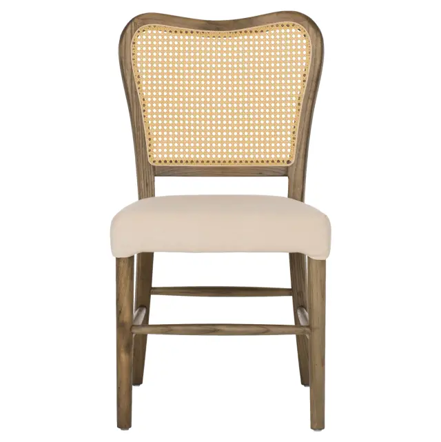 ΚΑΡΕΚΛΑ ΤΟΟΝ ΞΥΛΟ RATTAN ΥΦΑΣΜΑ FB99406.04 47x52x91,5Υεκ. 3