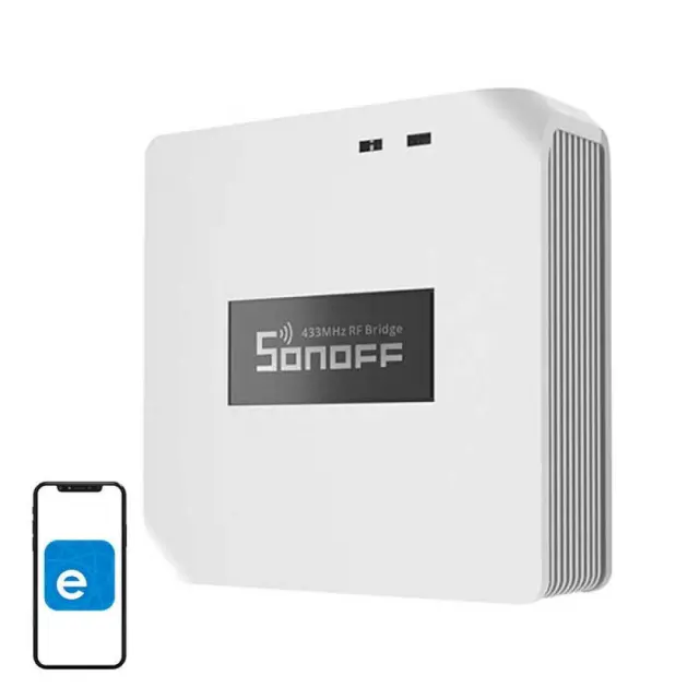 Sonoff RF BridgeR2 Smart Bridge Wi-Fi / RF Συμβατό με Google Home, Alexa & SmartThings