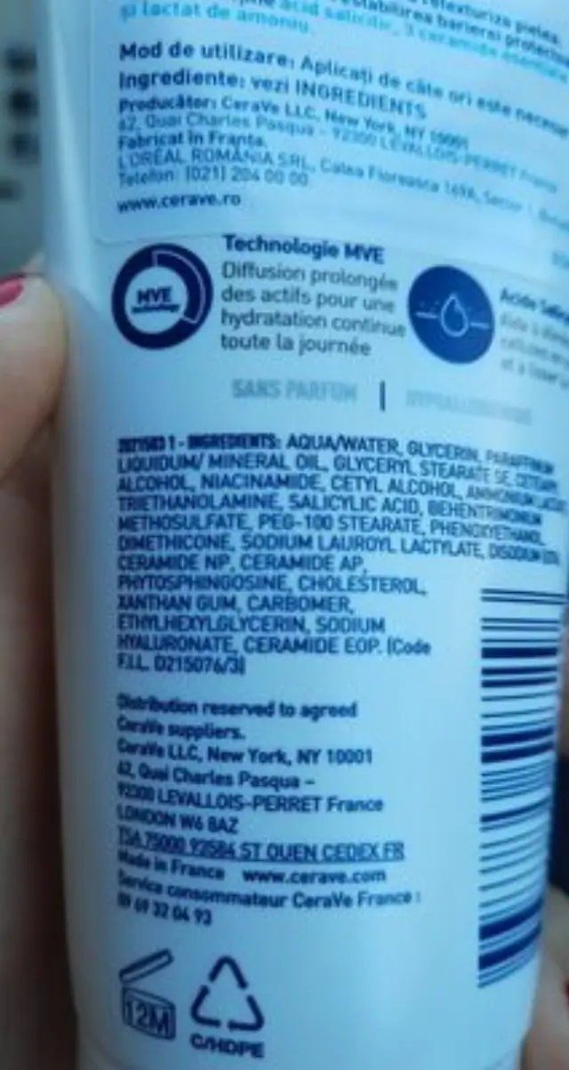 CeraVe SA Renewing Foot Cream Αναπλαστική Κρέμα Ποδιών για Πολύ Ξηρό, Τραχύ Σκασμένο Δέρμα 88ml 2