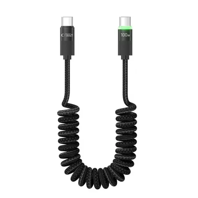 Tech-Protect® - Ultraboost Καλώδιο USB-C σε USB-C 100W 5A 1.8m- Black.