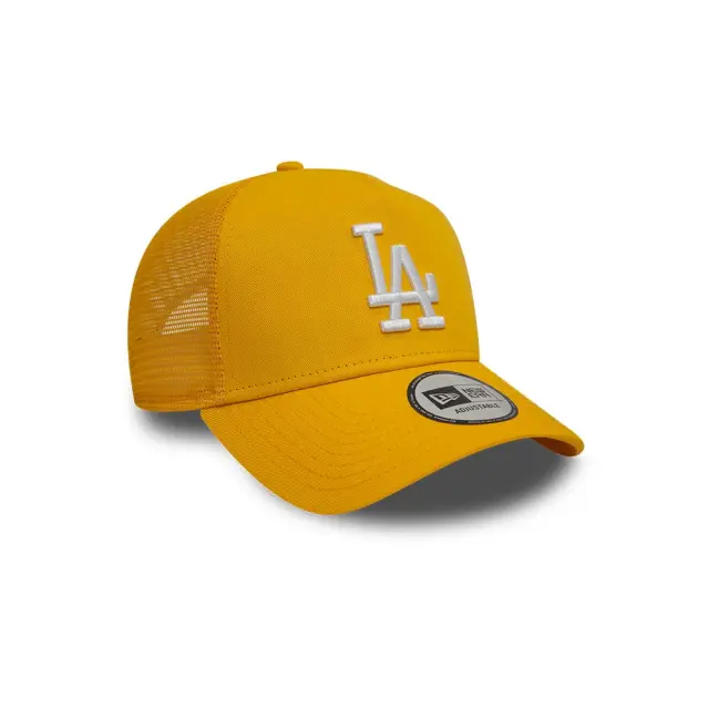 New Era Adult League Essential MLB Los Angeles Dodgers Trucker Cap Κίτρινο 60595189 (New Era) - One Size 3