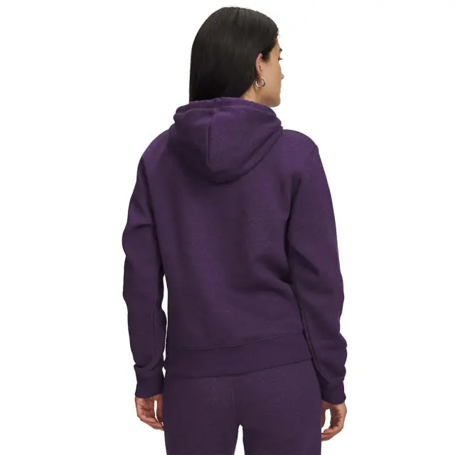 Under Armour Women's Rival Fleece Hoodie Μωβ 6013548-526 (Under Armour) 2