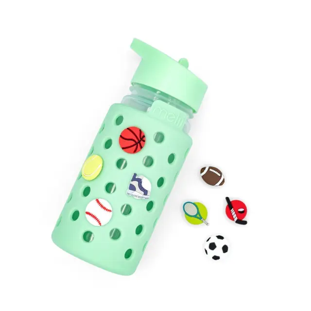 Melii Παγούρι Με Στόμιο Pop Up Charms 450ml Πράσινο MEL27710 2