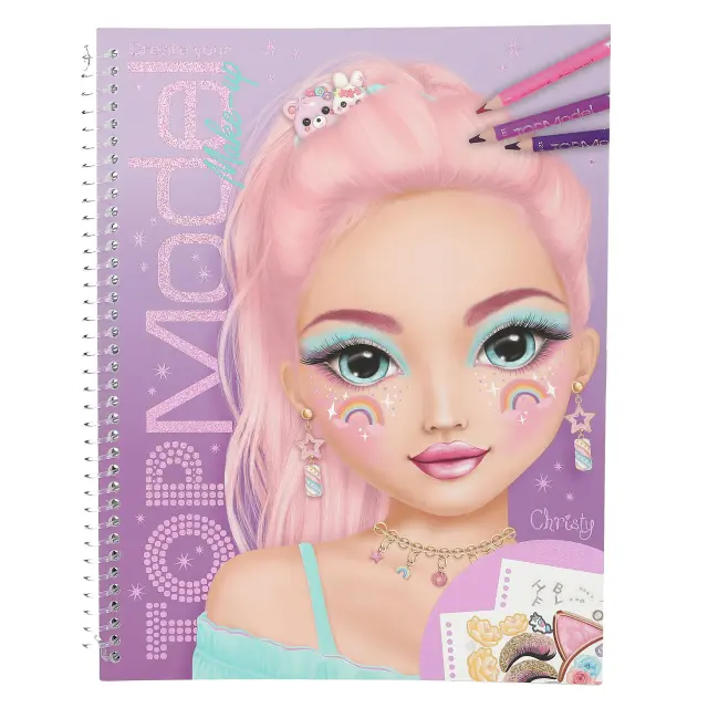 Topmodel - Make Up Colouring Book (413983) - Toys