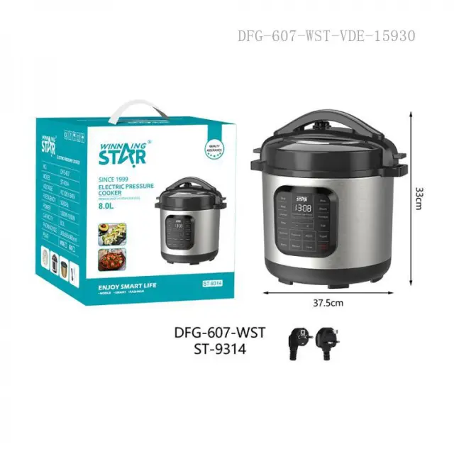 Πολυμάγειρας 8lt Winning Star ST-9314 3