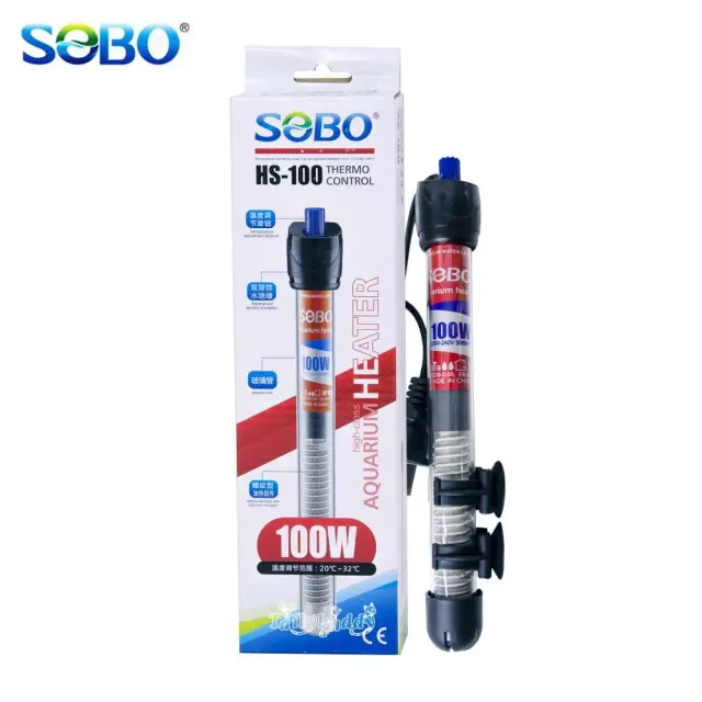 Sobo θερμοστάτης ενυδρείου HS-100 100W – Aquarium Thermo Control 20 ํC ~ 32 ํC