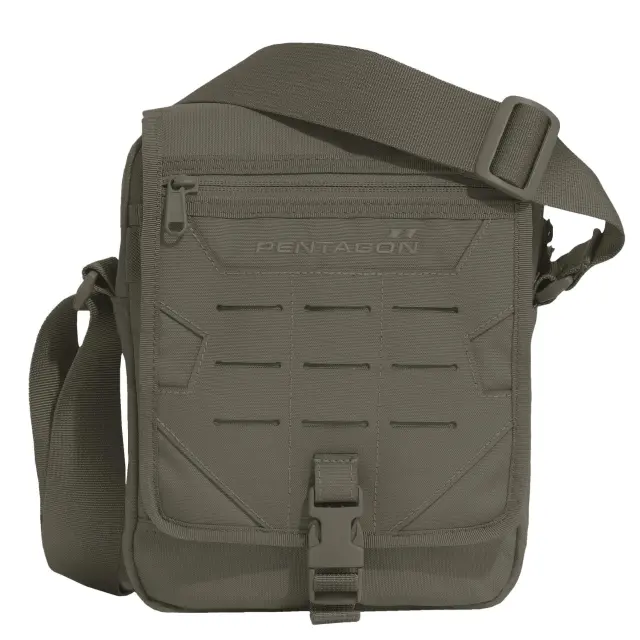 Pentagon Messenger Bag 2.8lt-Τσαντάκι Ώμου 2.8 Λίτρων - 01-Black-Μαύρο 3