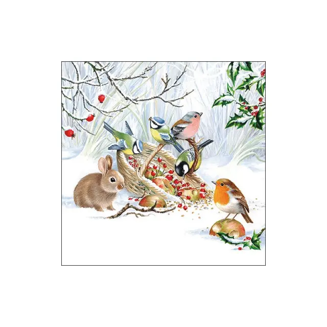 Χαρτοπετσέτα για decoupage, 1τεμ, Winter Treat