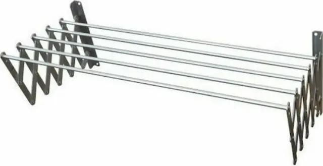 Πτυσσόμενη Απλώστρα Βιδωτή Αλουμινίου 120x120cm 23153639