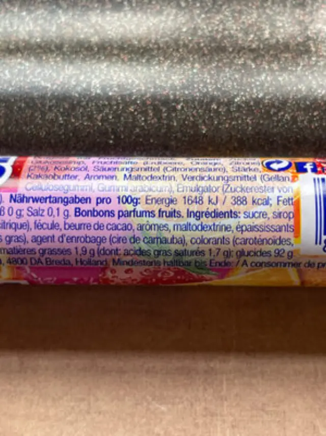 Mentos Καραμέλες με Γεύση Φρούτων 38gr 1 τμχ 3