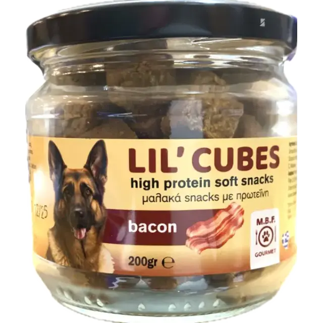 M.B.F Lil Cubes σε Γυάλινο Βάζο με Bacon 200gr Μονόχρωμο