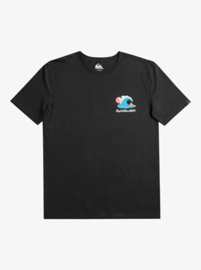 QUIKSILVER OCEAN BED SS ΑΝΔΡΙΚΗ ΜΠΛΟΥΖΑ - KVJ0 BLACK 3